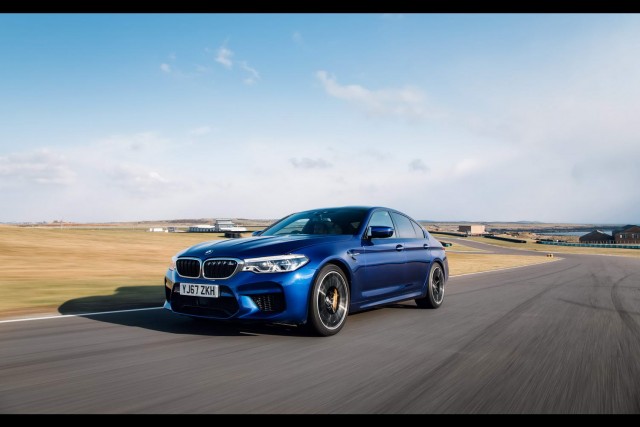 Driven: BMW M5. Image by BMW.