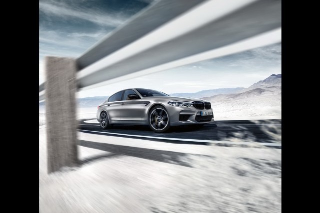 BMW reveals 625hp M5 Competition. Image by BMW.