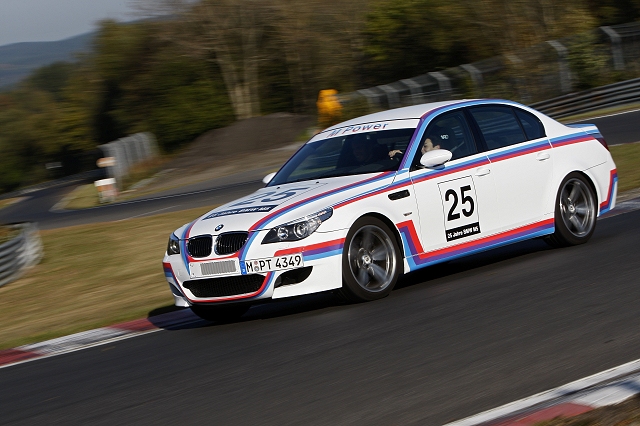 BMW M5 CSL let loose. Image by BMW.