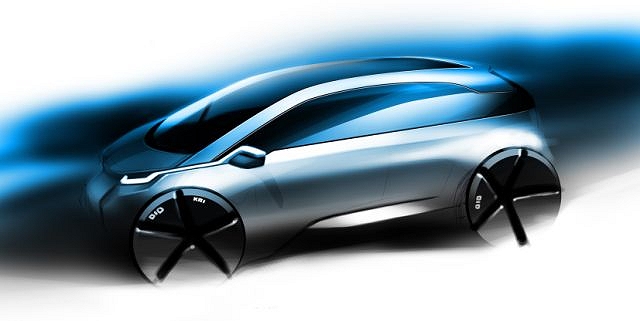 BMW poised to unveil Mega City electric car. Image by BMW.