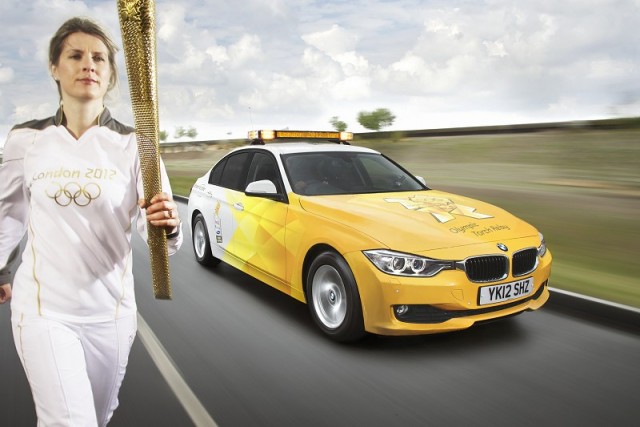 BMW reveals its Olympic fleet. Image by BMW.