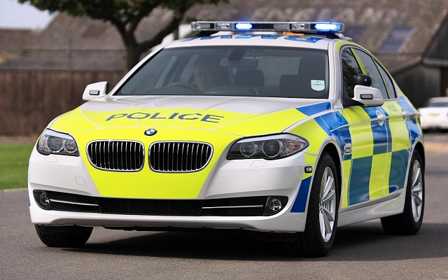 BMW takes over the police. Image by BMW.