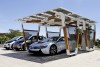 BMW i solar carport by BMW Group DesignworksUSA. Image by BMW.