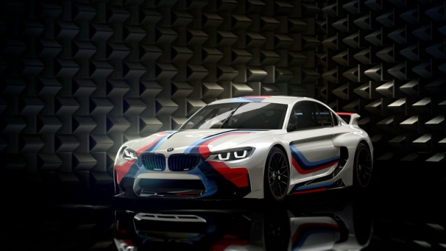 BMW reveals stunning concept racer. Image by BMW.