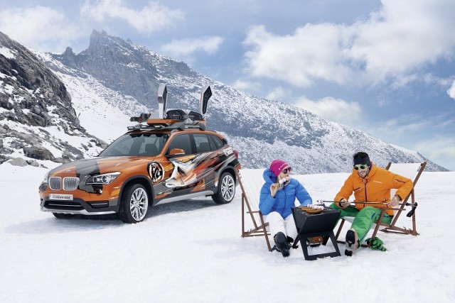 Gallery: BMW X1 'Powder Edition'. Image by BMW.