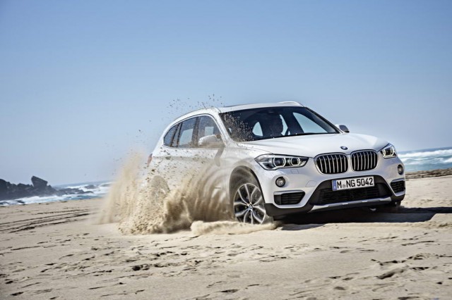 BMW X1 SUV goes front-drive. Image by BMW.