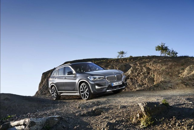 BMW refreshes X1 crossover. Image by BMW.