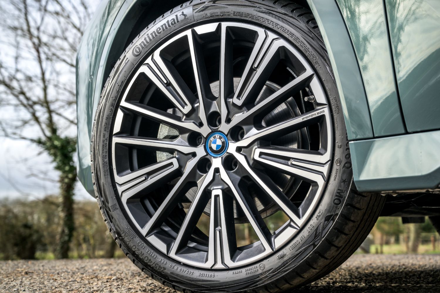 2025 BMW iX1 eDrive20 M Sport UK test. Image by BMW.