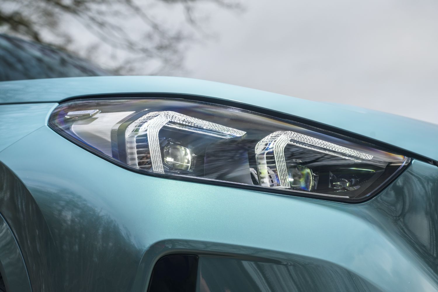 2025 BMW iX1 eDrive20 M Sport UK test. Image by BMW.