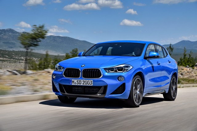BMW X2 range launches in early 2018. Image by BMW.