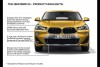 2018 BMW X2. Image by BMW.