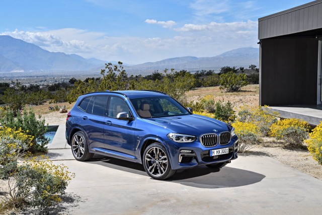BMW reveals larger, lighter new X3. Image by BMW.
