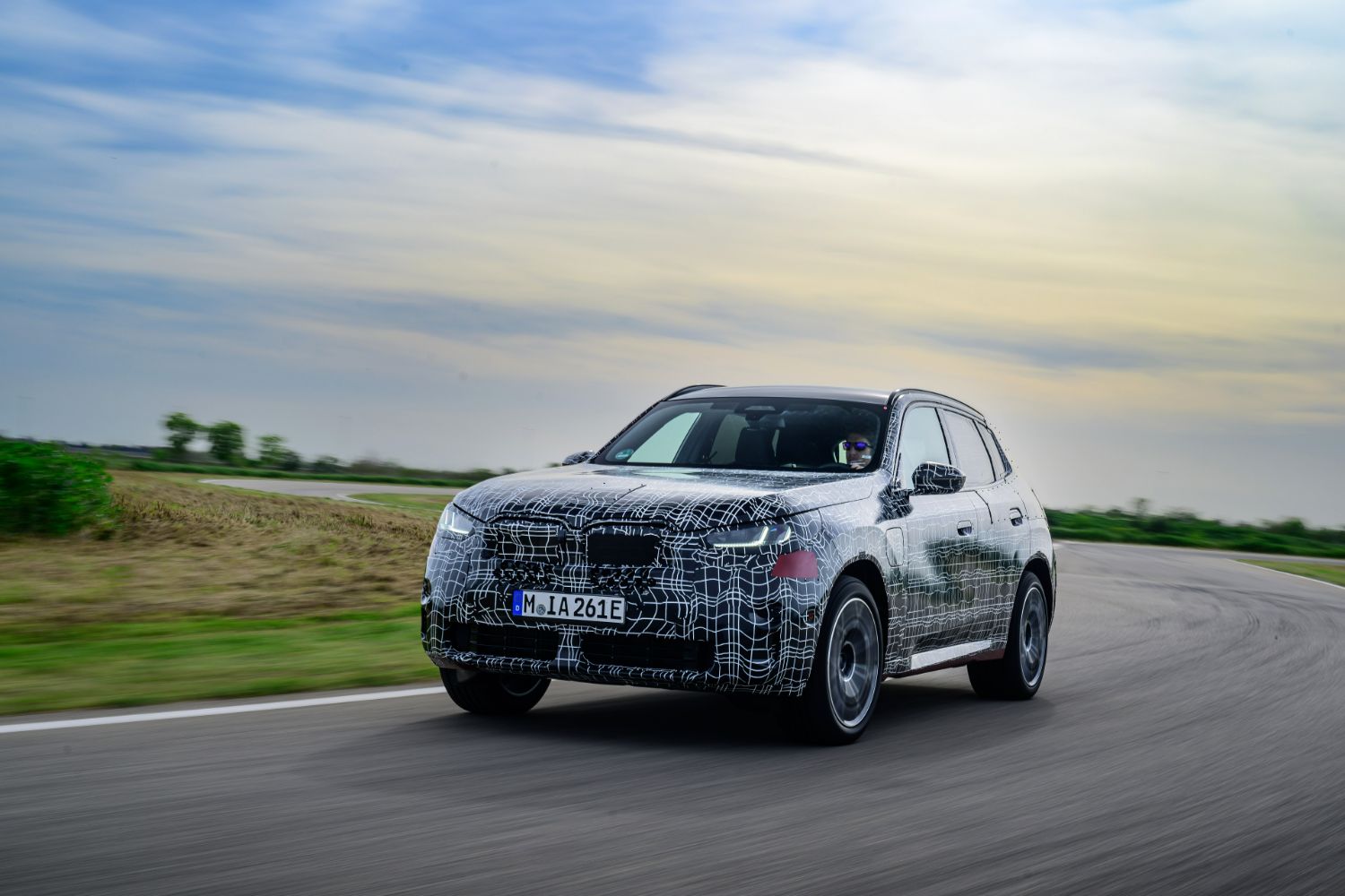 First drive: BMW X3 pre-production prototype. Image by BMW.