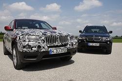 2010 BMW X3 pre-production model. Image by BMW.