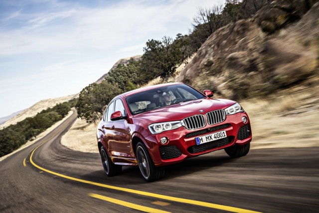 Incoming: BMW X4. Image by BMW.
