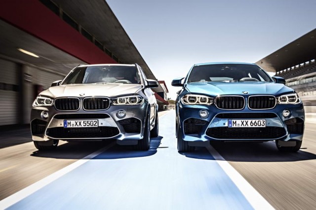 BMW reveals 575hp X5 M and X6 M. Image by BMW.