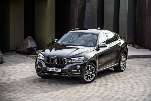 New BMW X6 sheds weight, adds kit. Image by BMW.