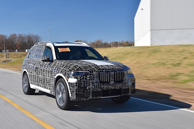 Pre-production of BMW X7 begins. Image by BMW.