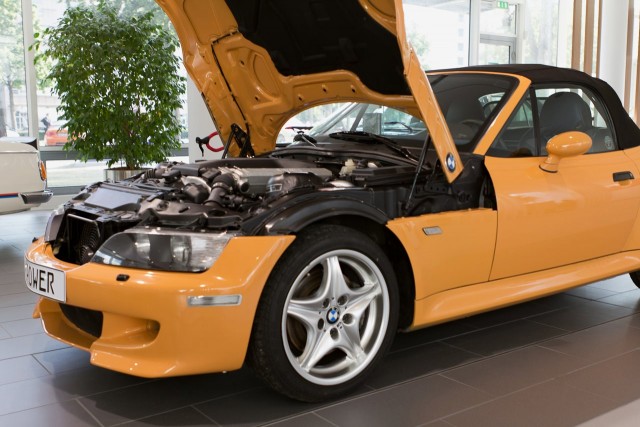 Mystery V12-engined BMW Z3 prototype. Image by BMW.