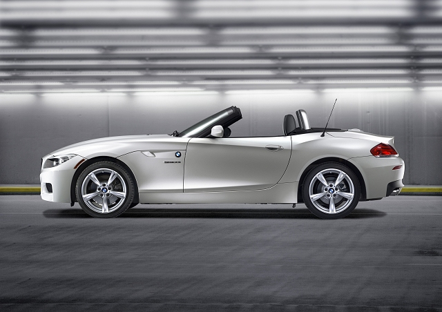 Four-cylinder turbo power for BMW Z4. Image by BMW.