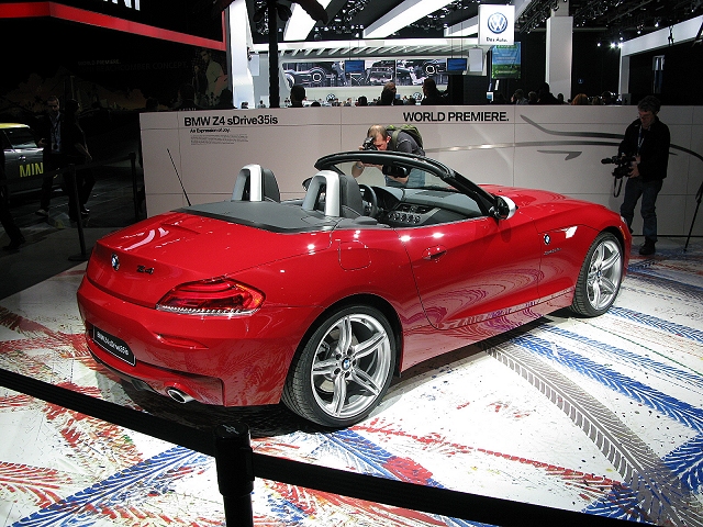 Detroit Auto Show: BMW Z4 sDrive35is. Image by Mark Nichol.