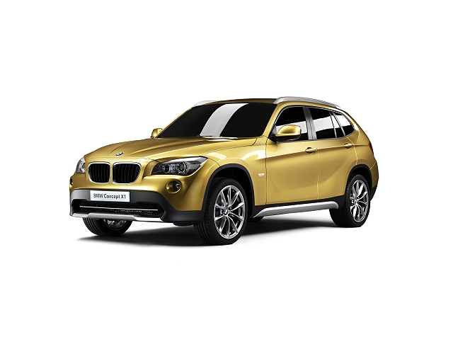 BMW Concept X1 revealed ahead of Paris Show. Image by BMW.