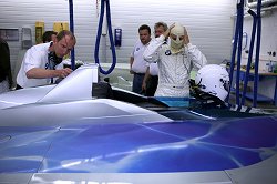 2004 BMW Hydrogen powered record-breaker. Image by BMW.