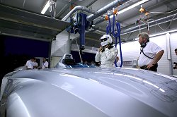2004 BMW Hydrogen powered record-breaker. Image by BMW.