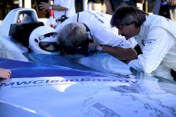 2004 BMW Hydrogen powered record-breaker. Image by BMW.
