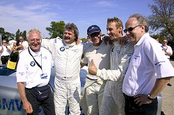 2004 BMW Hydrogen powered record-breaker. Image by BMW.