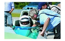 2004 BMW Hydrogen powered record-breaker. Image by BMW.