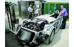 2004 BMW Hydrogen powered record-breaker. Image by BMW.