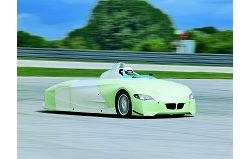 2004 BMW Hydrogen powered record-breaker. Image by BMW.