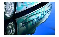 2004 BMW Hydrogen powered record-breaker. Image by BMW.