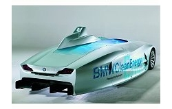 2004 BMW Hydrogen powered record-breaker. Image by BMW.