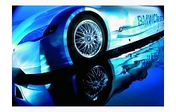 2004 BMW Hydrogen powered record-breaker. Image by BMW.