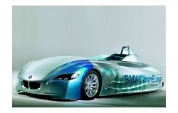 2004 BMW Hydrogen powered record-breaker. Image by BMW.