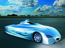 2004 BMW Hydrogen powered record-breaker. Image by BMW.