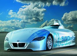 2004 BMW Hydrogen powered record-breaker. Image by BMW.