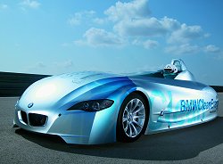 2004 BMW Hydrogen powered record-breaker. Image by BMW.