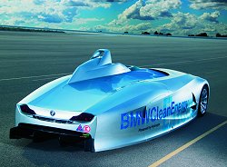 2004 BMW Hydrogen powered record-breaker. Image by BMW.
