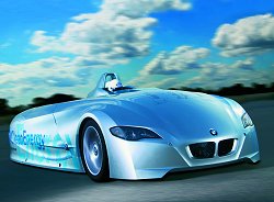 2004 BMW Hydrogen powered record-breaker. Image by BMW.