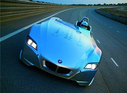 2004 BMW Hydrogen powered record-breaker. Image by BMW.