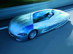 2004 BMW Hydrogen powered record-breaker. Image by BMW.