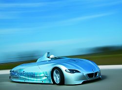2004 BMW Hydrogen powered record-breaker. Image by BMW.