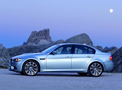 2008 BMW M3 saloon. Image by BMW.