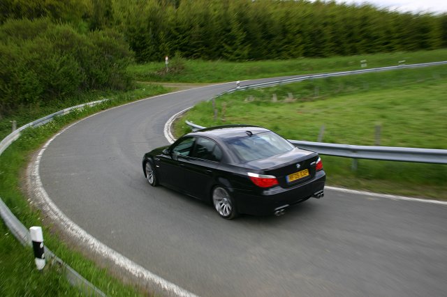 BMW M5 advert. Image by Shane O' Donoghue.