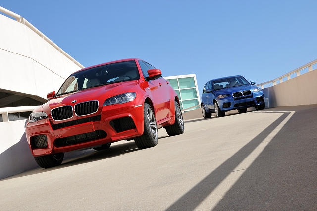 BMW unleashes new X5 M and X6 M. Image by BMW.
