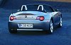 The new 2003 BMW Z4. Photograph by BMW. Click here for a larger image.