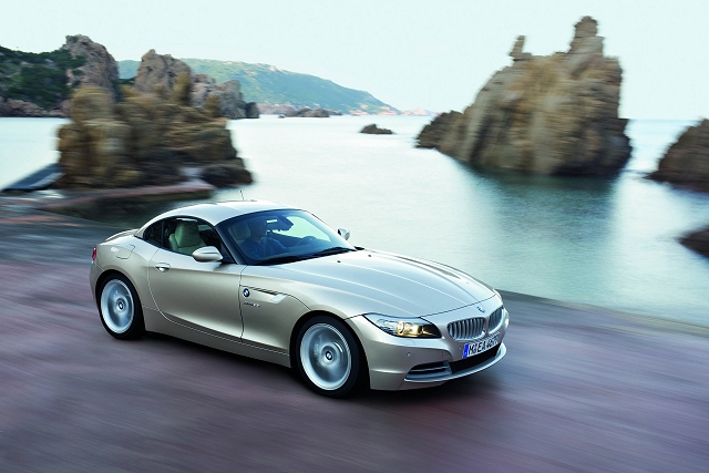 New BMW Z4 on the road. Image by BMW.
